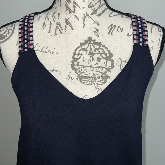 SUNSET DRESS - NAVY RAINBOW - Picture 6 of 6